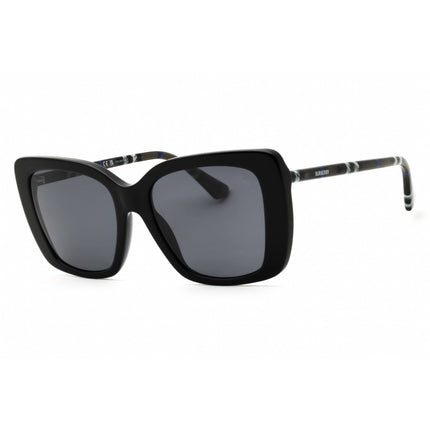 Burberry Women's Sunglasses - Oversized Shape Black Acetate Frame | 0BE4456 416581 ,