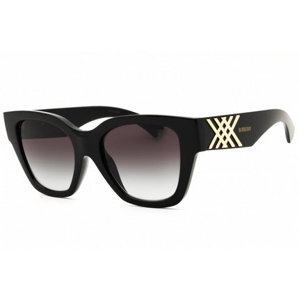 Burberry Women's Sunglasses - Rectangular Shape Black Acetate Frame | 0BE4489U 300187 ,