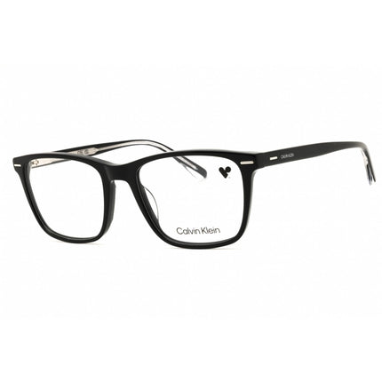 Calvin Klein Men's Eyeglasses - Black Acetate Rectangular Shape Frame | CK21502 001 ,