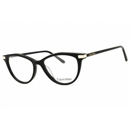 Calvin Klein Women's Eyeglasses - Black Acetate Cat Eye Full Rim Frame | CK22529 001 ,