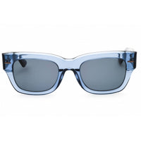 Calvin Klein Men's Sunglasses - Blue Acetate Rectangular Shape Frame | CK23509S 438 ,