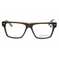 Calvin Klein Men's Eyeglasses - Grey Acetate Rectangular Shape Frame | CK23522 035 ,