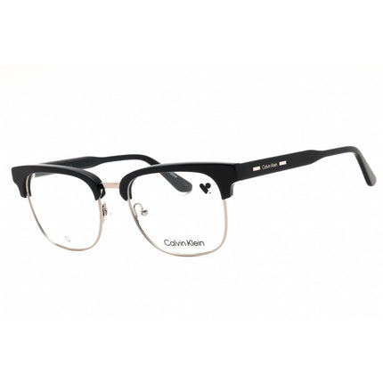 Calvin Klein Men's Eyeglasses - Blue Metal Rectangular Full Rim Frame | CK24103 438 ,