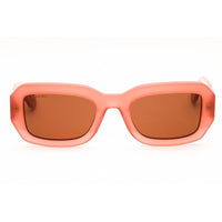 Calvin Klein Unisex Sunglasses - Peach Acetate Oval Full Rim Frame | CK24511S 835 ,