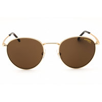Carrera Unisex Sunglasses - Gold Metal Round Shape Full Rim Frame | 339/S 00NR 70 ,