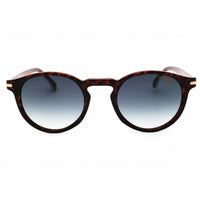 Carrera Unisex Sunglasses - Havana Plastic Round Full Rim Frame | CA 301/S/US 0086 9K ,