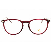 Carrera Women's Eyeglasses - Burgundy Plastic Round Full Rim Frame | 2050T 0LHF 00 ,