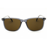 David Beckham Men's Sunglasses - Grey Plastic Rectangular Frame | DB 1141/S 0TX7 70 ,