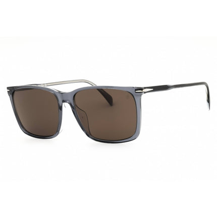 David Beckham Men's Sunglasses - Grey Plastic Full Rim Frame | DB 1145/G/S 0TX7 IR ,