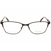 Emozioni Women's Eyeglasses - Brown Metal Rectangular Shape Frame | EM 4390 009Q 00 ,