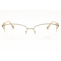 Emozioni Women's Eyeglasses - Light Gold Stainless Steel Full Rim Frame | 4377 03YG 00 ,