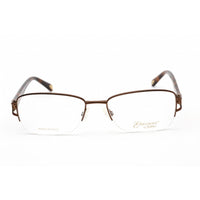 Emozioni Women's Eyeglasses - Rectangular Shape Brown Metal Frame | EM 4388 009Q 00 ,