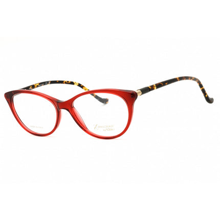 Emozioni Women's Eyeglasses - Oval Shape Red Plastic Full Rim Frame | EM 8502 0C9A 00 ,