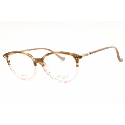 Emozioni Women's Eyeglasses - Havana Beige Plastic Full Rim Frame | EM 8505 0XLT 00 ,