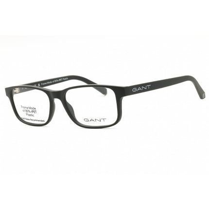 Gant Men's Eyeglasses - Grey Injected Propionate Rectangular Shape Frame | GA3291 020 ,