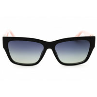 Guess Women's Sunglasses - Black/Pink Rectangular Shape Full Rim Frame | GU00105 05D ,