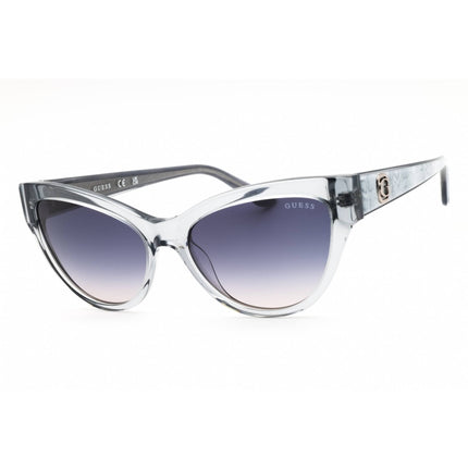 Guess Women's Sunglasses - Grey Acetate Cat Eye Shape Full Rim Frame | GU00112 20B ,