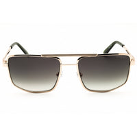Guess Men's Sunglasses - Gold Metal Rectangular Shape Full Rim Frame | GU00208 32P ,