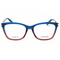 Guess Women's Eyeglasses - Blue/Green/Pink Rectangular Full Rim Frame | GU2880 092 ,