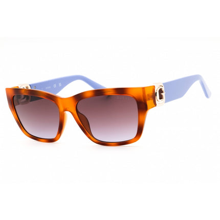 Guess Women's Sunglasses - Blonde Havana Rectangular Full Rim Frame | GU00105 53Z ,