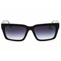 Guess Men's Sunglasses - Shiny Black Rectangular Shape Full Rim Frame | GU00121 01B ,