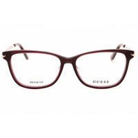 Guess Women's Eyeglasses - Shiny Violet Rectangular Shape Full Rim Frame | GU2754 081 ,