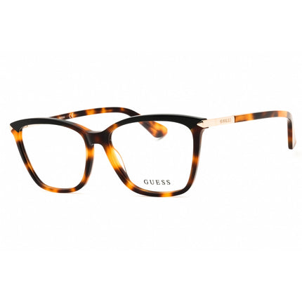 Guess Women's Eyeglasses - Blonde Havana Rectangular Shape Full Rim Frame | GU2880 053 ,