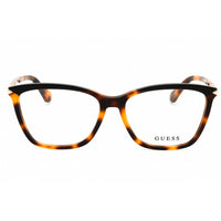 Guess Women's Eyeglasses - Blonde Havana Rectangular Shape Full Rim Frame | GU2880 053 ,