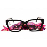 Guess Women's Eyeglasses - Pink/Black Rectangular Shape Full Rim Frame | GU2987 074 ,