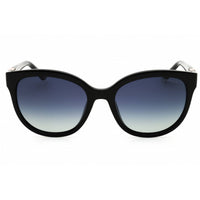 Guess Women's Sunglasses - Shiny Black Injected Propionate Round Frame | GU7877 01D ,