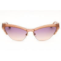 Guess by Marciano Women's Sunglasses - Shiny Beige Cat Eye Shape Frame | GM00006 57Z ,