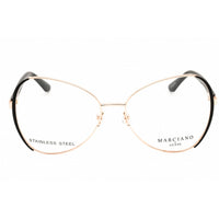 Guess by Marciano Women's Eyeglasses - Black/Gold/Grey Full Rim Frame | GM50015 005 ,
