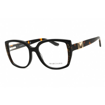 Guess by Marciano Women's Eyeglasses - Black/Brown Oversized Shape Frame | GM50012 005 ,