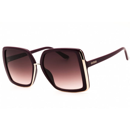 Guess Factory Women's Sunglasses - Oversized Shape Red Full Rim Frame | GF00068 68T ,