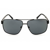 Guess Factory Men's Sunglasses - Rectangular Shiny Black Metal Frame | GF5074 01A ,