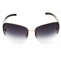 Guess Factory Women's Sunglasses - Rectangular Shape Gold Metal Frame | GF6187 32B ,