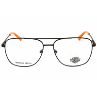 Harley Davidson Men's Eyeglasses - Matte Black Rectangular Full Rim Frame | HD0948 002 ,