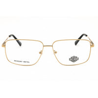 Harley Davidson Men's Eyeglasses - Pale Gold Rectangular Full Rim Frame | HD0954 032 ,