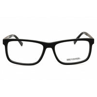 Harley Davidson Men's Eyeglasses - Matte Black Rectangular Shape Frame | HD0957 002 ,