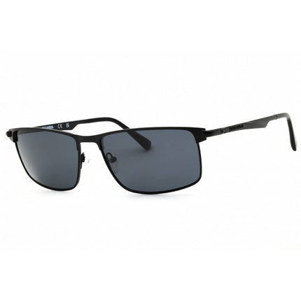 Harley Davidson Men's Sunglasses - Matte Black Metal Rectangular Frame | HD0957X 02D ,
