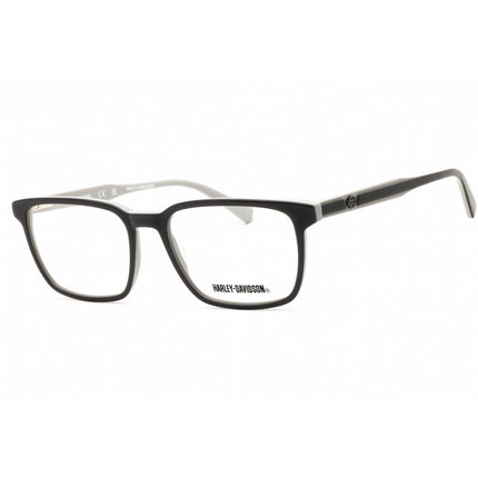 Harley Davidson Men's Eyeglasses - Grey/Black Rectangular Full Rim Frame | HD0972 020 ,