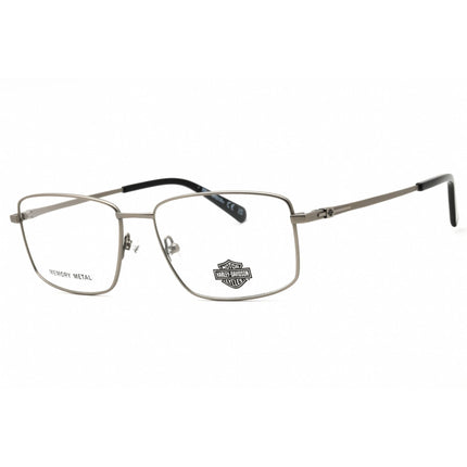 Harley Davidson Men's Eyeglasses - Matte Light Nickeltin Metal Frame | HD50027 011 ,