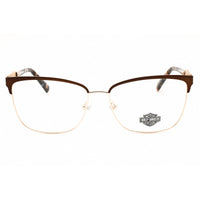 Harley Davidson Women's Eyeglasses - Matte Dark Brown Full Rim Frame | HD50076 049 ,