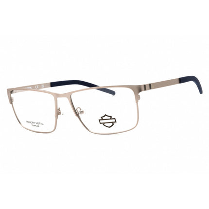 Harley Davidson Men's Eyeglasses - Matte Light Nickeltin Metal Frame | HD50102 011 ,
