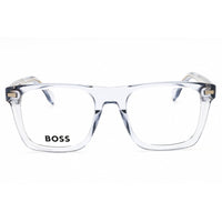 Hugo Boss Men's Eyeglasses - Grey Plastic Rectangular Full Rim Frame | 1445 0KB7 00 ,