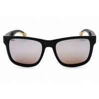 Hugo Boss Men's Sunglasses - Matte Black/Beige Rectangular Shape Frame | 1496/S 087 ZV ,