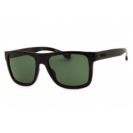 Hugo Boss Men's Sunglasses - Havana Plastic Rectangular Shape Frame | 1647/S 0086 QT ,