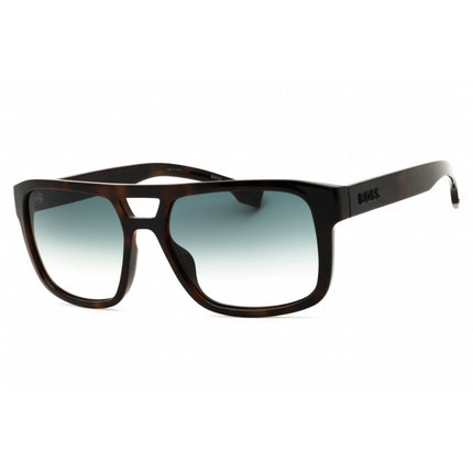 Hugo Boss Men's Sunglasses - Havana Plastic Rectangular Shape Frame | 1648/S 0086 9K ,