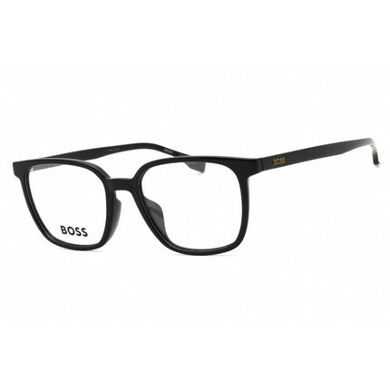 Hugo Boss Men's Eyeglasses - Black Plastic Rectangular Shape Frame | 1679/F 0807 00 ,