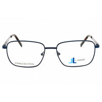 J. Landon Men's Eyeglasses - Matte Blue Rectangular Shape Full Rim Frame | JL1013 091 ,
